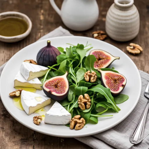 Dry Fig and Cheese Salad
