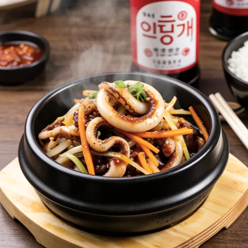 Baek Jong-won's Stir-fried Squid