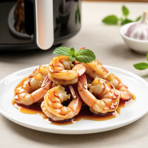 Honey Garlic Shrimp (Air Fryer Recipe)