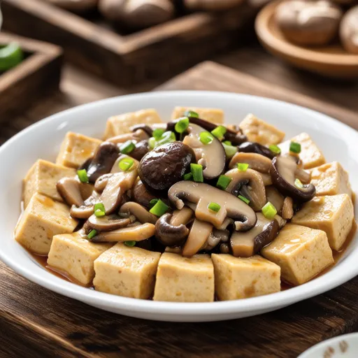 Mushroom Tofu Stir-fry