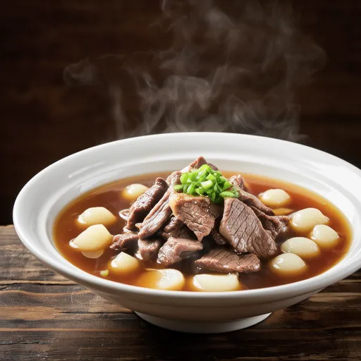 Beef Radish Soup with Fish Sauce
