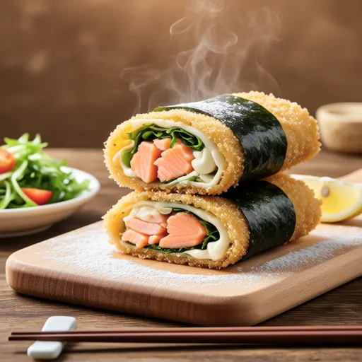 Salmon Mayo Tofu Fry
