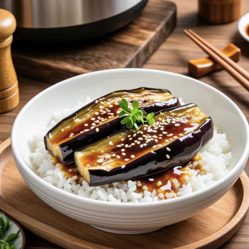 Eggplant Rice Bowl