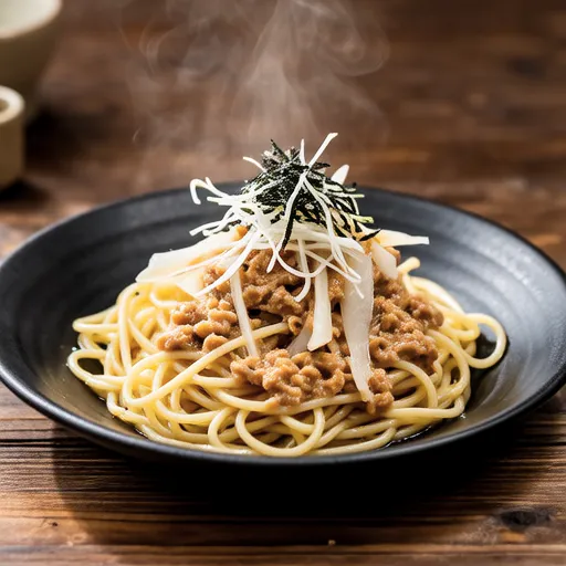 Tuna and Grated Daikon Japanese-style Pasta