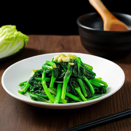 Stir-Fried Water Spinach