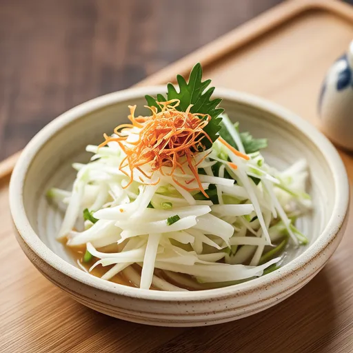 Daikon and Mentaiko Mayo Salad