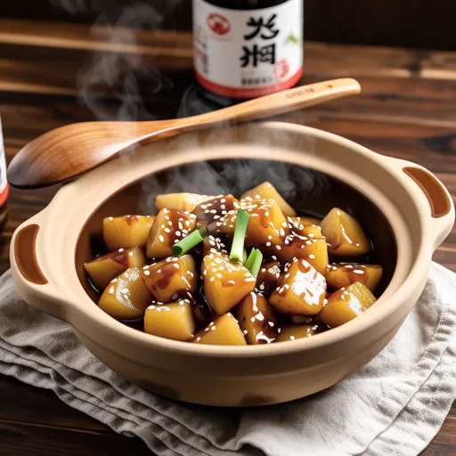 Soy Sauce Braised Potatoes