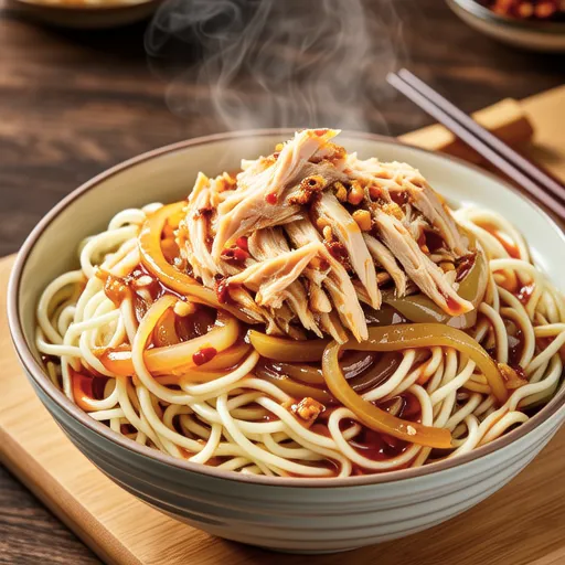 Chicken Glass Noodles Stir-fry
