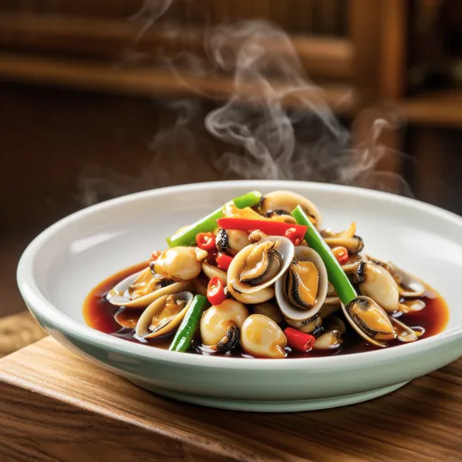 Stir-fried Conch with Oyster Sauce