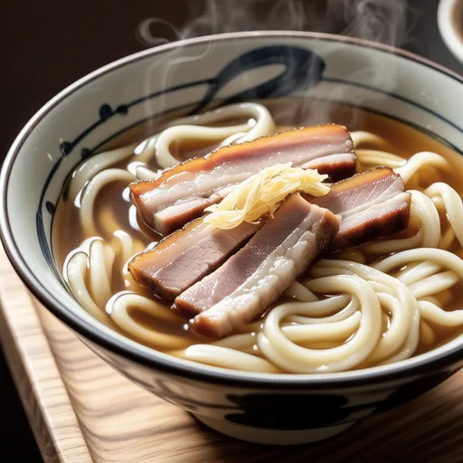 Pork Belly Motsunabe-style Udon
