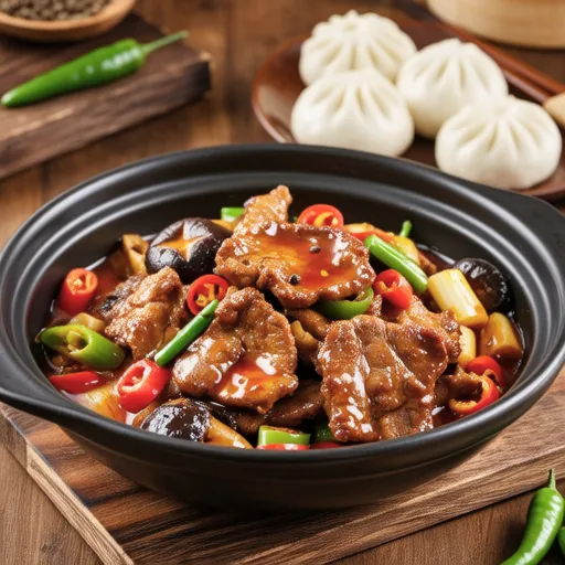 Chili Stir-fried Pork with Vegetables