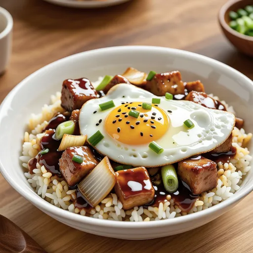 Spam and Rice Bowl