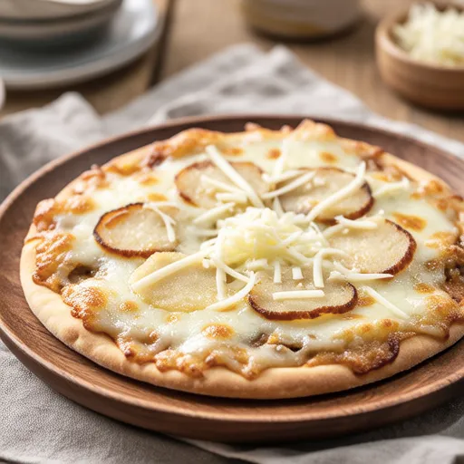 Negi and Chirimenjako Aburaage Pizza