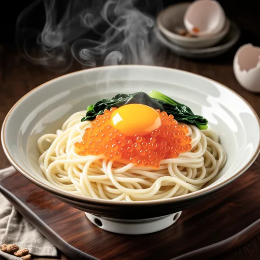 Simple and Savory Mentaiko Butter Udon