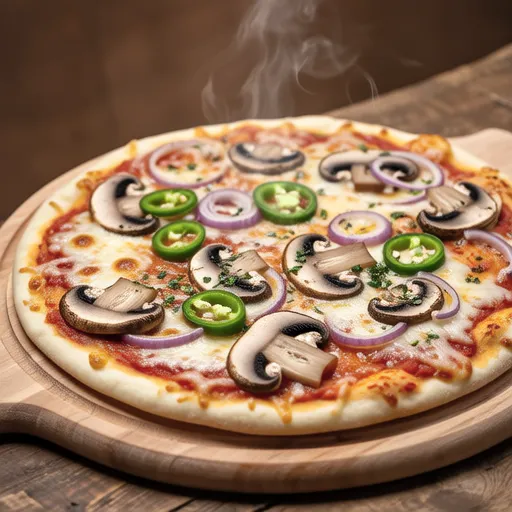 Mushroom Pizza