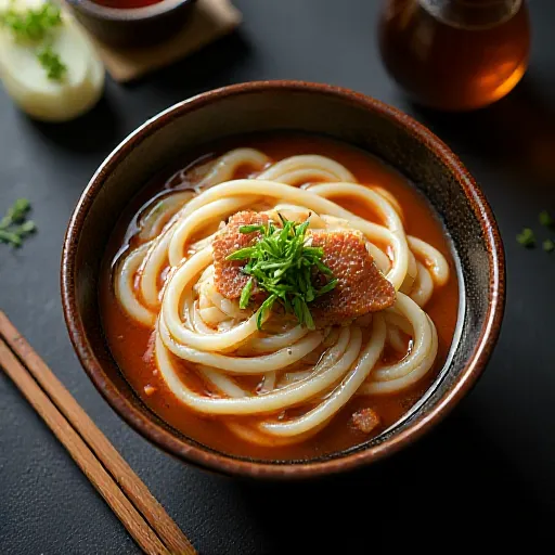 Niku-jiru Udon (Meaty Dipping Sauce Udon)