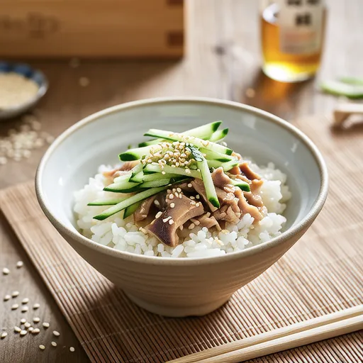 Chirashi Sushi with Canned Mackerel