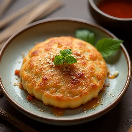 Onion Mochi Pancake