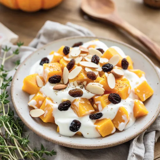 Pumpkin and Yogurt Deli-style Salad