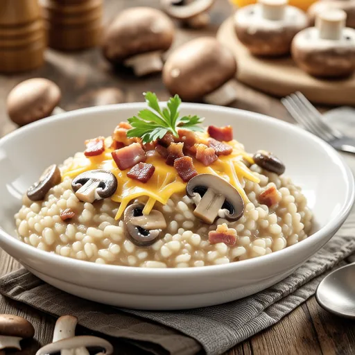 Oatmeal Cheese Risotto