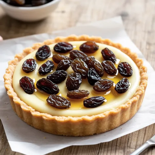 Raisin Cheese Tart