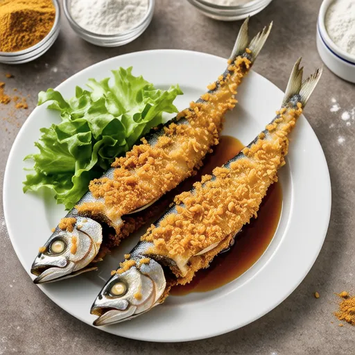 Pan-Fried Sardines with Breadcrumbs
