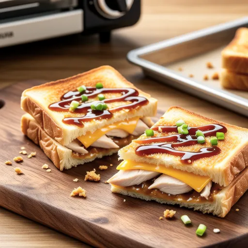Chicken Teriyaki Cheese Toast