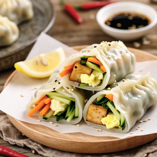 Tofu Dumplings for Diet