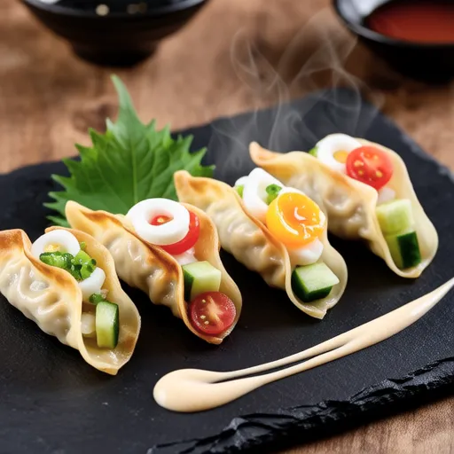 Bite-sized Gyoza