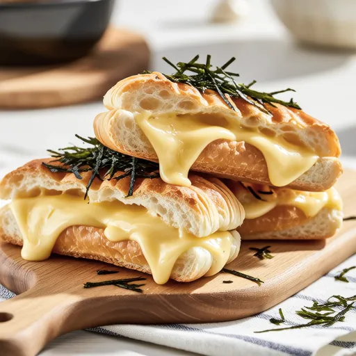 Melting Mentaiko French Bread