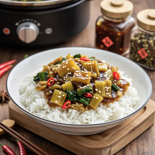 Cabbage Rice with Soy Sauce Seasoning