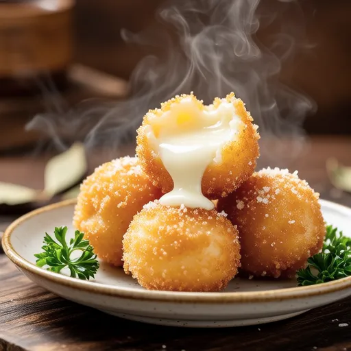 Fried Cheese Potato Mochi