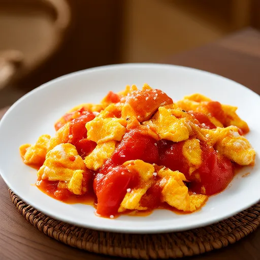 Uova Strapazzate con Pomodori