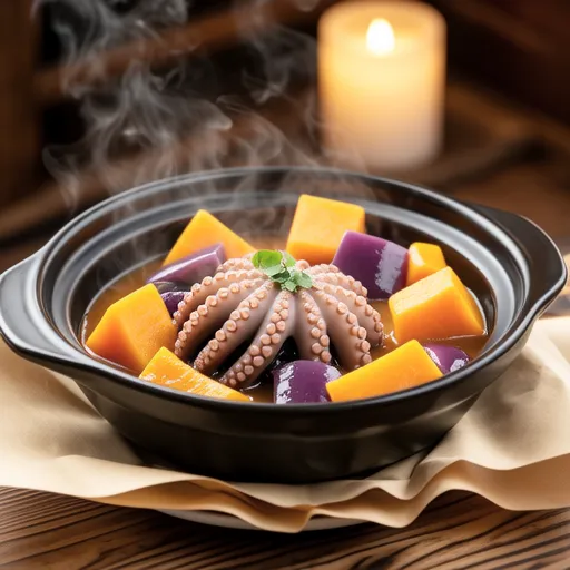 Imo Tako Nankin (Pumpkin, Octopus, and Taro Stew)