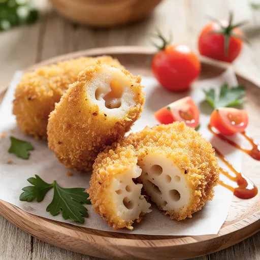 Lotus Root Croquettes