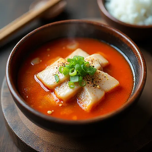 Ton Balıklı Kimchi Çorbası