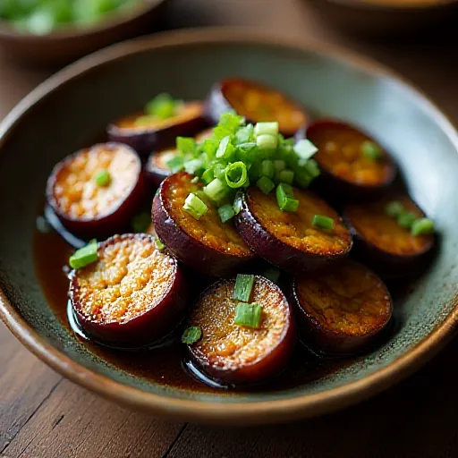 Aubergines sautées simples