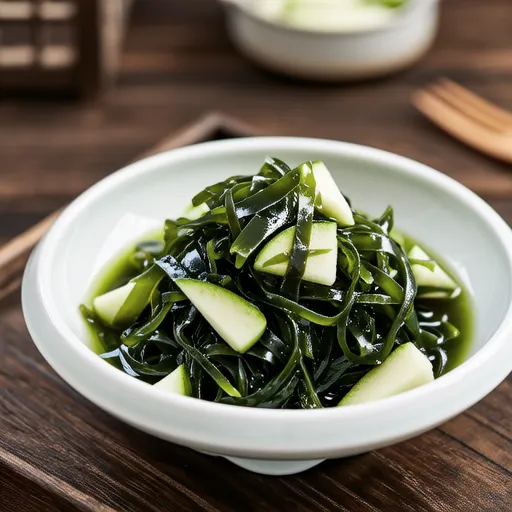 Seaweed and Pear Vinegar Salad