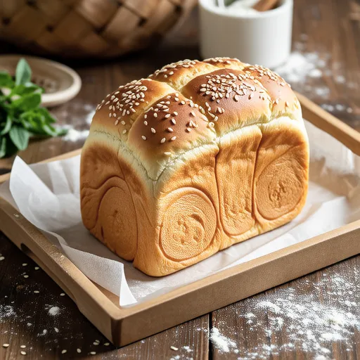 Sweet Potato Glutinous Rice Bread