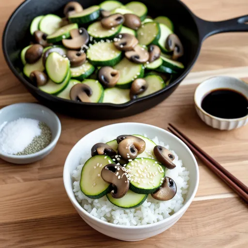 Simple Stir-fried Zucchini with Soy Sauce and Salt