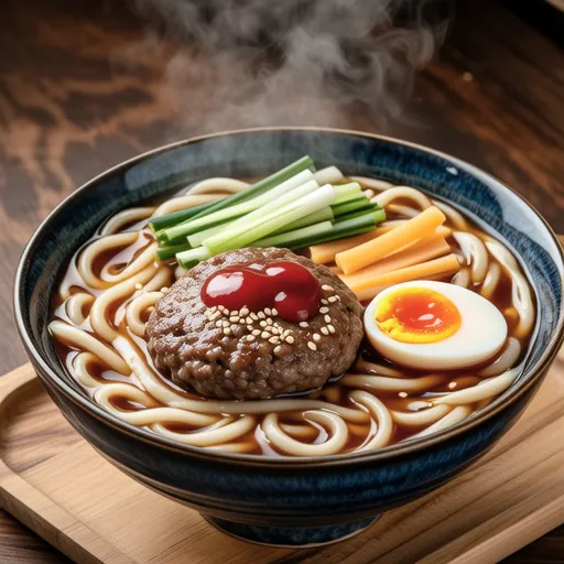 Daruma Simmered Hamburger Udon