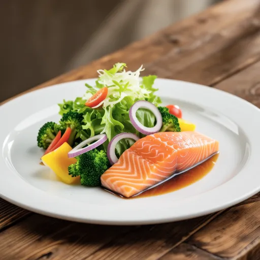 Rare Salmon Salad