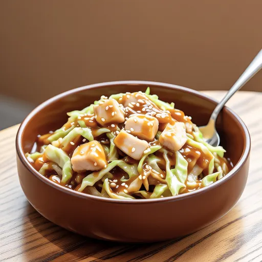 Sweet and Sour Napa Cabbage with Tuna