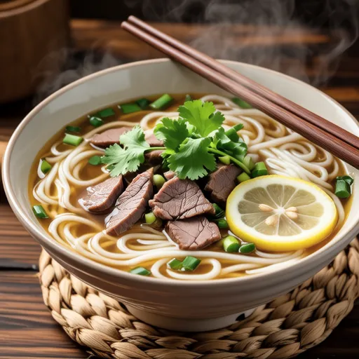 簡単な牛のフォー風