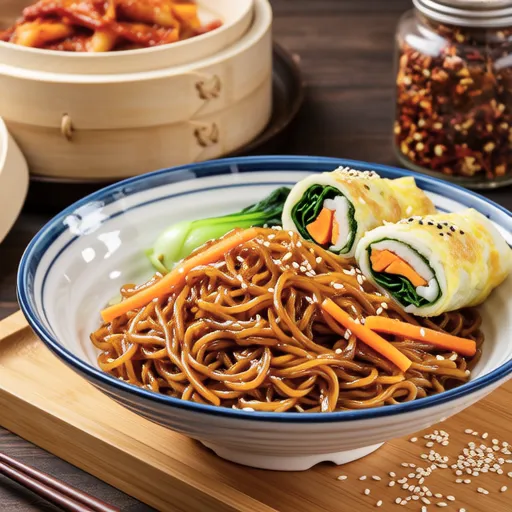 Bibim Dangmyeon & Mini Gimbap