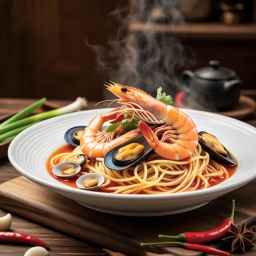 Seafood Spicy Pasta