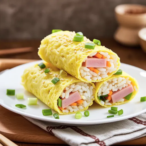 Egg Roll Fried Rice