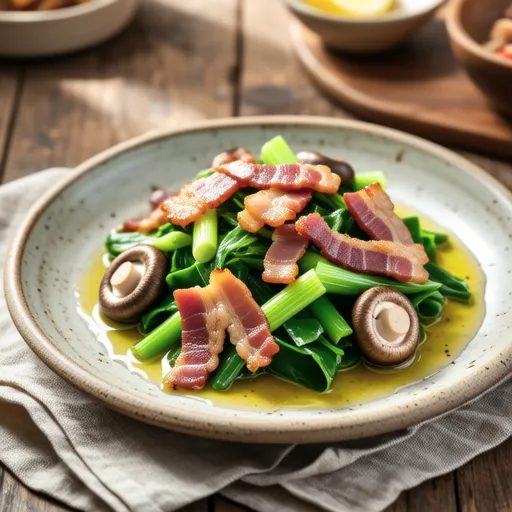 Nira and Bacon Salad