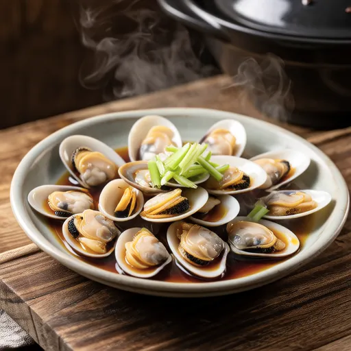 Butter Soy Sauce Stir-fry with Fuki and Clams