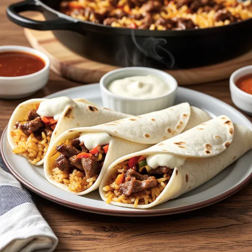 Bulgogi Burrito (Using Leftover Bulgogi)